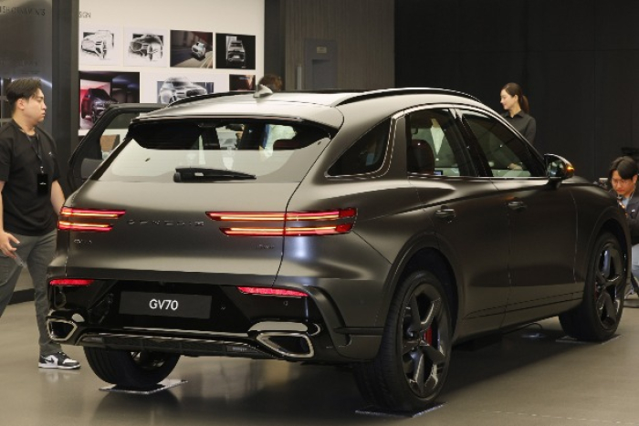 A　modified　GV70　unveiled　in　May　2024