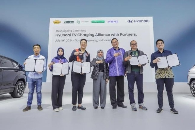 Hyundai Motor forms EV Charging Alliance in Indonesia