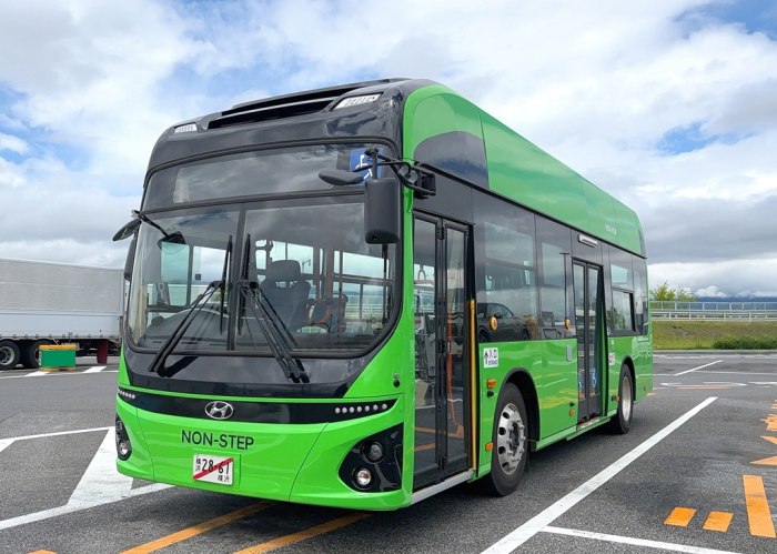 Hyundai Motor is set to supply its all-electric Elec City Town bus to Japan's Iwasaki Group