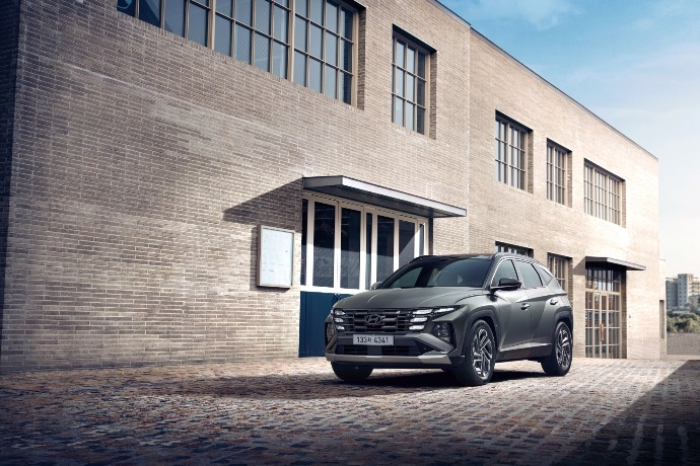 The 2024 new Tucson Hybrid was launched in December 2023 (Courtesy of Hyundai Motor)
