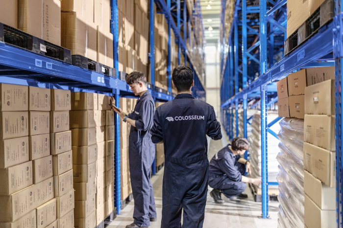 Colosseum FDs inside a fulfillment center (Courtesy of Colosseum)