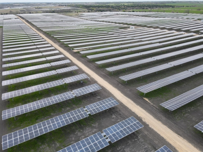 Hanwha Q Cells’ solar power plant in the US state of Texas (File photo by Hanwha Q Cells)