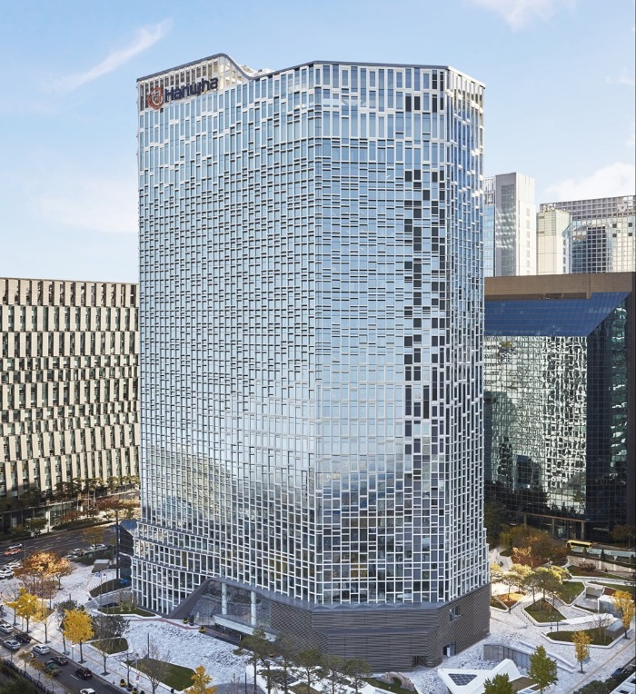 Hanwha Group's headquarters building (Courtesy of Hanwha)