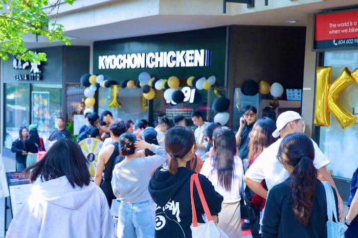 Kyochon　Chicken　opens　first　store　in　Vancouver　