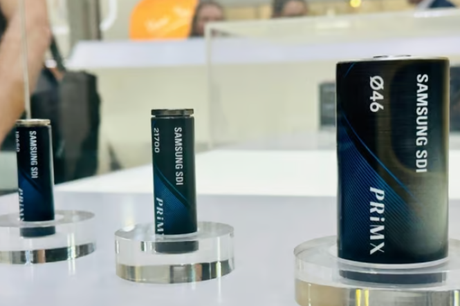 Samsung SDI cylindrical batteries (Courtesy of Samsung)