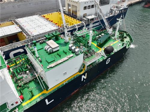 KOGAS　executes　first　simultaneous　LNG　bunkering　in　Korea