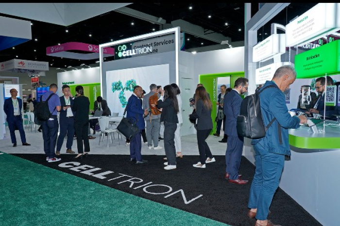 Celltrion booth at the BIO International Convention 2024 in San Diego, June 2024 (Courtesy of Yonhap)