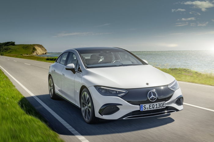 The Mercedes-Benz EQE