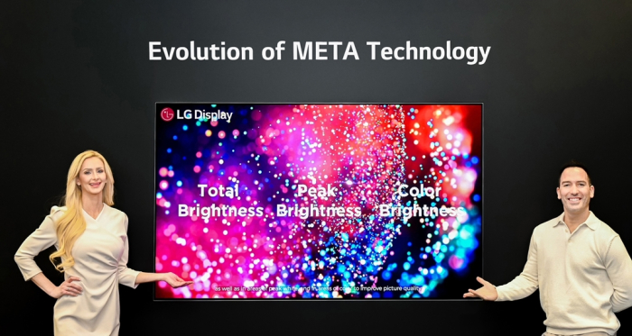 LG Display's new OLED TV panel with its META Technology 2.0 unveiled at CES 2024
