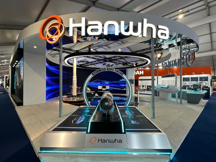 Prototype of Hanwha Aerospace’s advanced aero engine (File photo by Hanwha Aerospace)