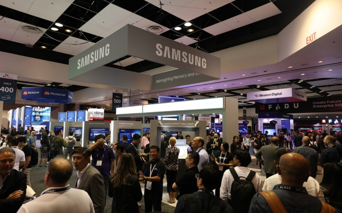 Samsung attends FMS 2024, the international annual meeting of flash memory chipmakers in Santa Clara