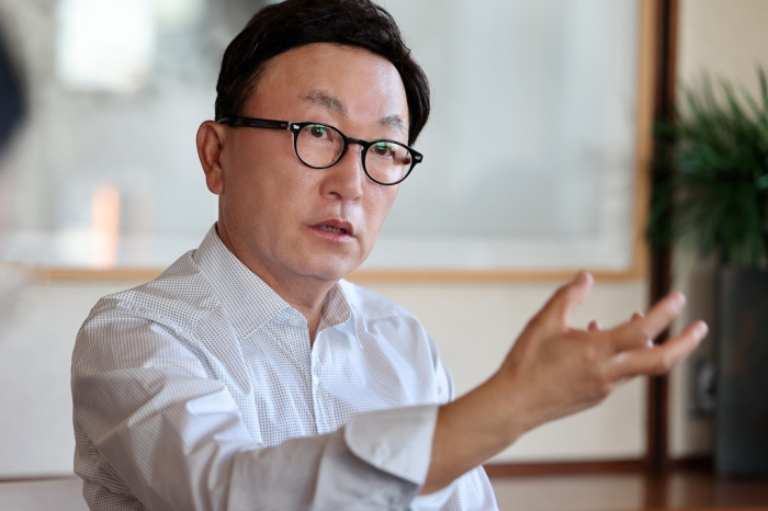 Mirae Asset Group founder and Global Strategy Officer Park Hyeon Joo (File photo by Hyuk Choi)