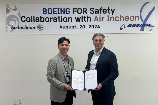 Air Incheon joins Boeing safety operation support program