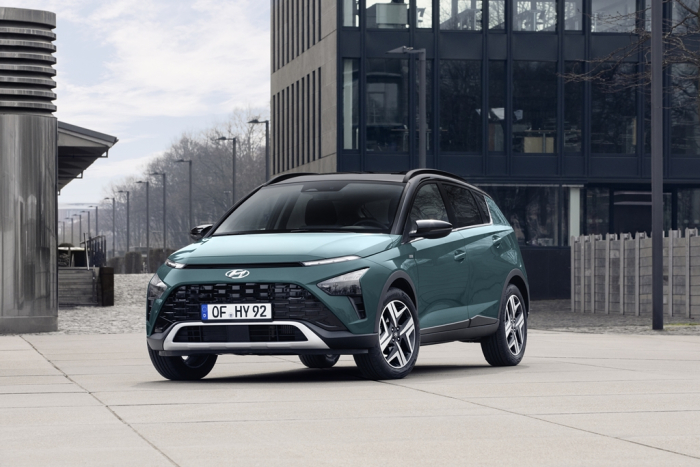 Hyundai's mini SUV Bayon sold in Europe