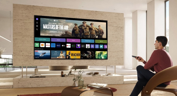 LG　Electronics　TV　offers　various　content　to　users　through　the　webOS　(File　photo　by　LG　Electronics)