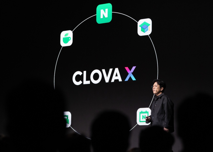 Naver　unveils　its　hyperscale　AI　platform　HyperCLOVA　X　on　Aug.　24,　2023