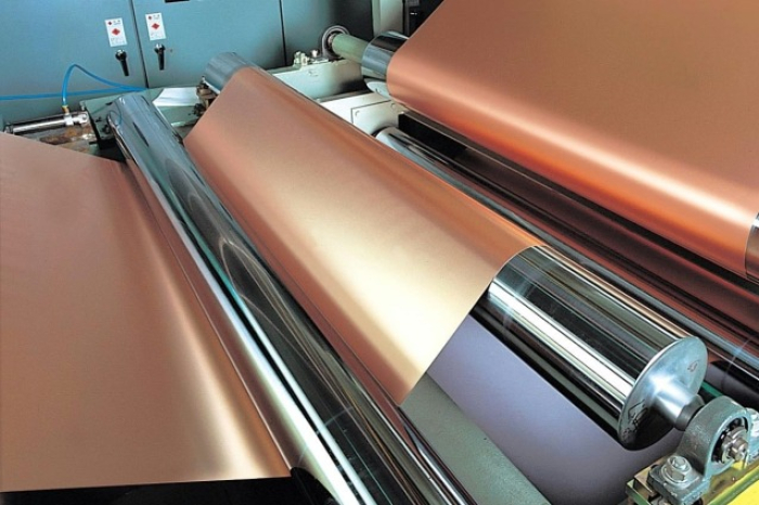 Lotte Energy's copper foil production line (Courtesy of Lotte Energy Materials)