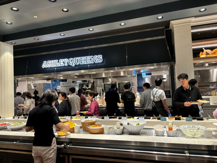 An Ashley Queens outlet in Gasan, western Seoul