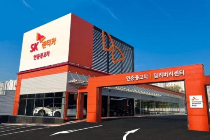 SK　Rent-a-Car's　used　car　dealership