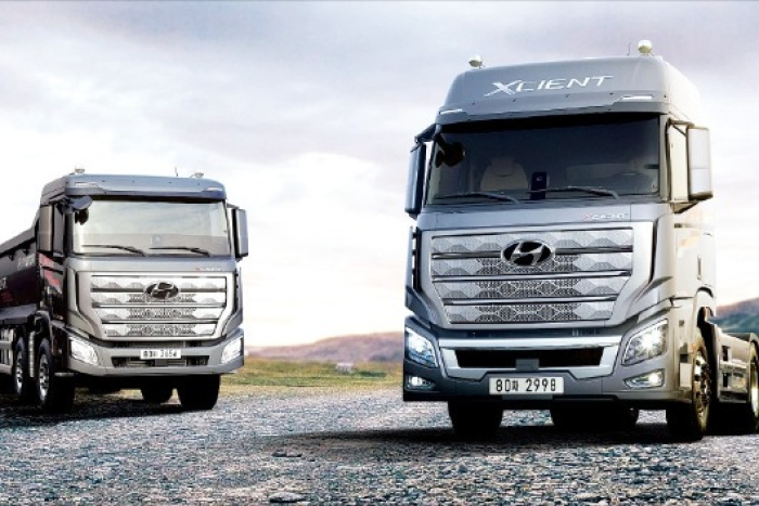 Hyundai　Motor　released　a　facelift　of　the　Xcient　Pro　in　January　2024　(Courtesy　of　Hyundai　Motor)