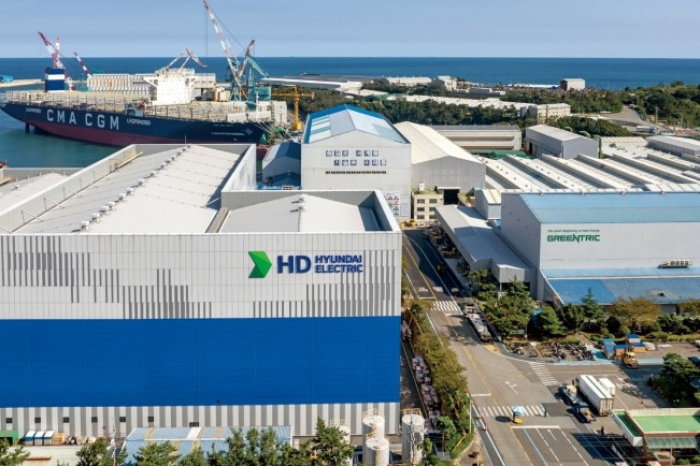 An HD Hyundai Electric plant in Ulsan, South Gyeongsang Province (Courtesy of HD Hyundai Electric)