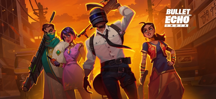 Krafton's　mobile　game　Bullet　Echo　India
