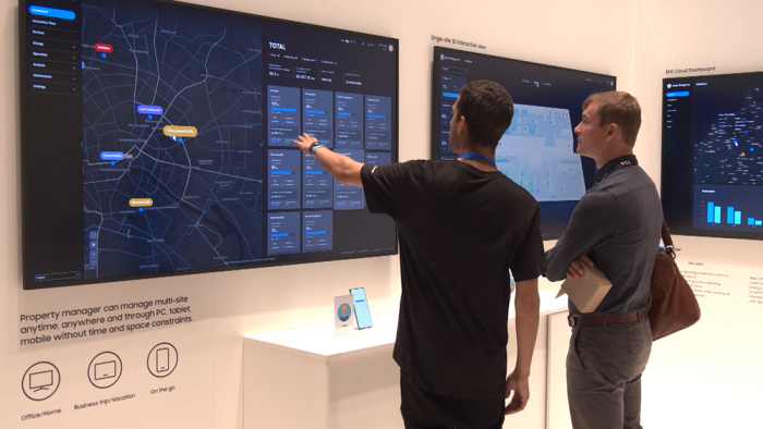 Samsung's B2B-specific SmartThings Pro, showcased at IFA 2024, streamlines operations in residential or commercial space by connecting IoT devices