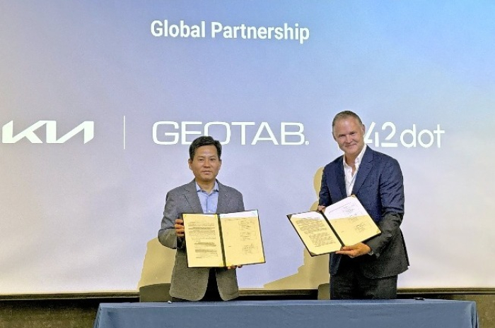 Kia, 42dot, Geotab to team up for PBV management system