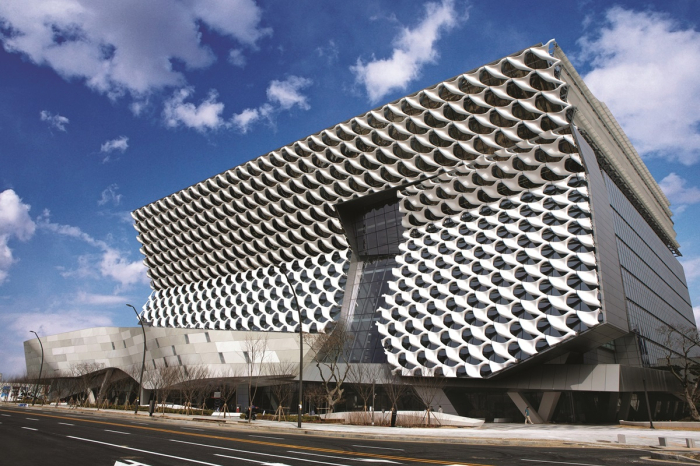 Kolon　Industries'　headquarters　building　in　Seoul