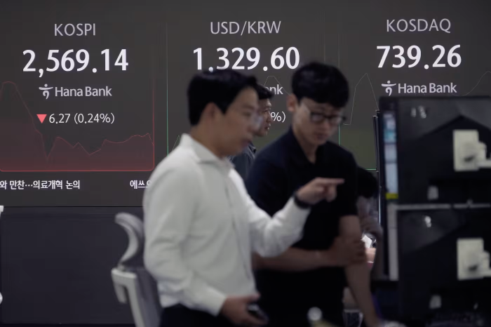 A　new　index　is　part　of　South　Korea’s　‘corporate　value-up’　program.　Photo:　Ahn　Young-joon/Associated　Press