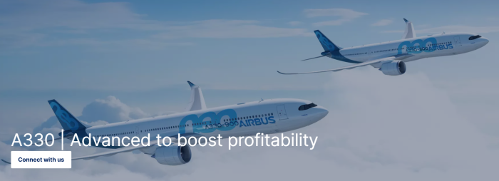 A330-900　Neo　(Courtesy　of　Airbus) 
