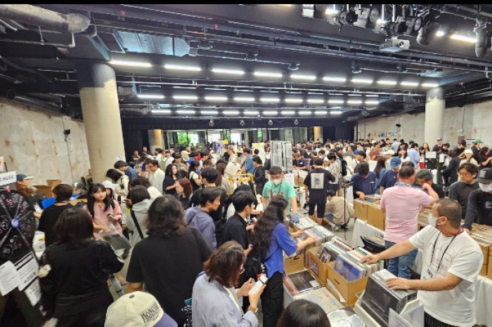 The 13th Seoul Record Fair on Sept. 21, 2024