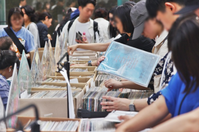 The 13th Seoul Record Fair (Courtesy of Yonhap)