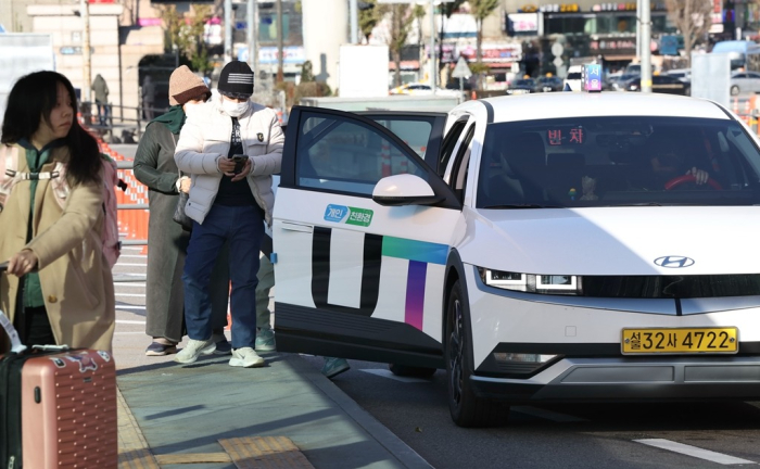 A UT taxi in Seoul (File photo by Bum-June Kim)
