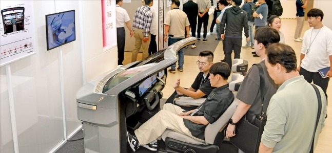 Hyundai Mobis showcases its technologies at its research and development (R&D) center in Uiwang, Gyeonggi Province (Courtesy of Hyundai Mobis)