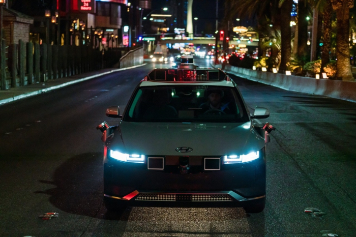 Hyundai　Motor's　IONIQ　5　self-driving　robotaxi