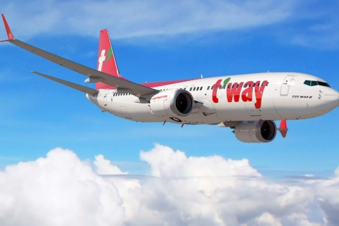 In　2024,　T’way　Air　became　the　first　Korean　budget　airline　to　operate　flights　from　Korea　to　five　European　cities 