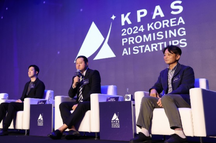 KPAS　2024　finalists'　founders　speak　at　the　event　on　Oct.　17,　2024 