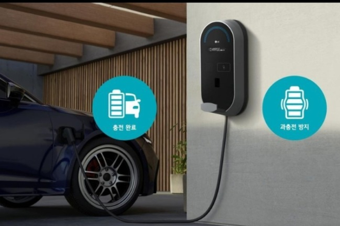 LG　Electronics　7　kW　slow　charger　(EVW007SM-SK)　equipped　with　fire　prevention　technology 