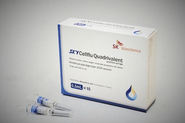 SK　Bioscience's　SKYCellflu　approved　in　Indonesia　