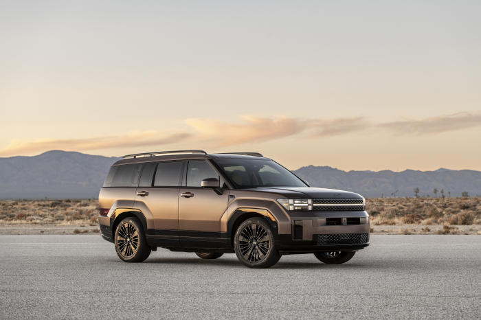 The facelifted Santa Fe SUV was released in 2023