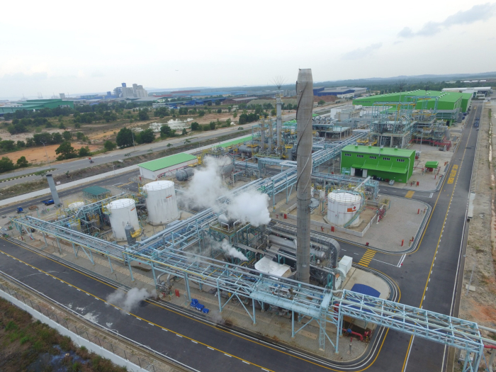 Lotte Ube Synthetic Rubber’s plant in Malaysia (File photo downloaded from Lotte Ube Synthetic Rubber’s website)