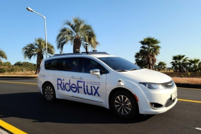 RideFlux self-driving car (Courtesy of RideFlux)