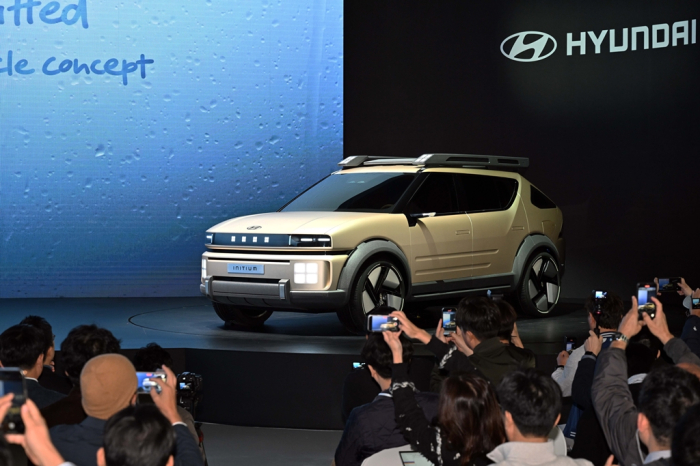 Hyundai　Motor　unveils　the　Initium　FCEV　concept　before　journalists