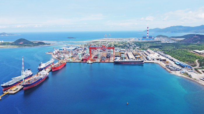 HD Hyundai's shipyard in Vietnam (File photo by HD Hyundai)