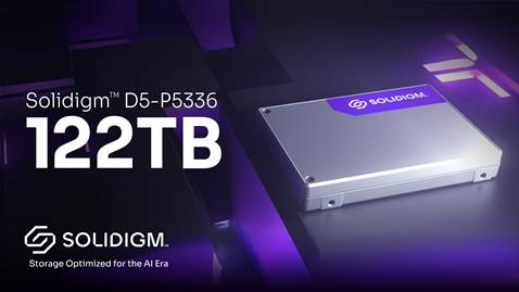Solidigm's D5-P5336, a 122TB eSSD
