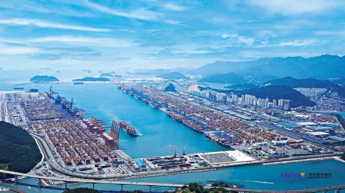 Busan　New　Port　(File　photo　by　Busan　Port　Authority)