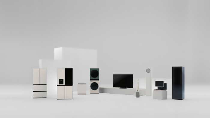 LG home appliances available through its subscription service (File photo by LG)