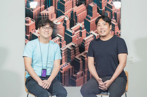 Bering Lab co-founder and co-CEO Kim Jae-yoon (left) and co-CEO Moon Seong-hyun (Courtesy of Bering Lab)