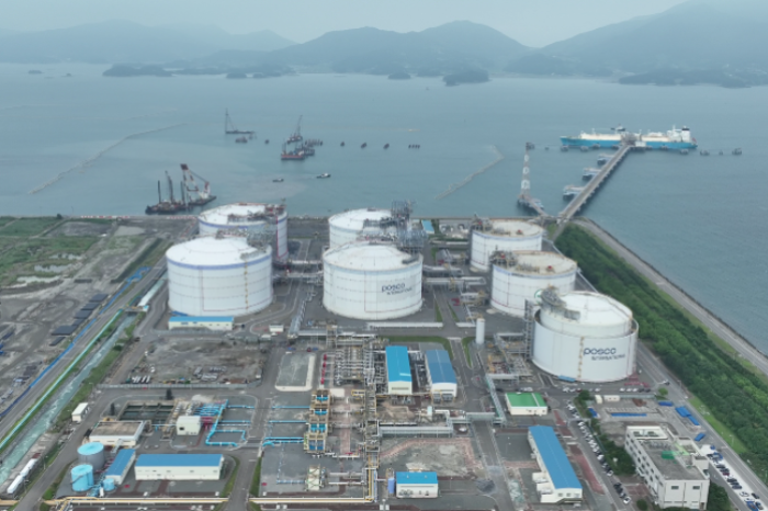 POSCO International's Gwangyang LNG Terminal 1 (Courtesy of POSCO International)